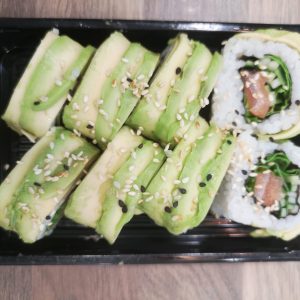 21. California Roll mit Lachs