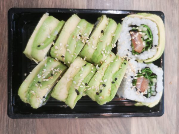 21. California Roll mit Lachs