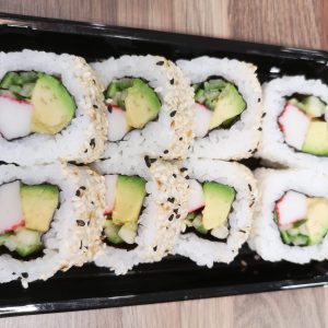 22. California Roll mit Surimi