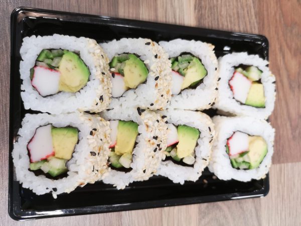 22. California Roll mit Surimi
