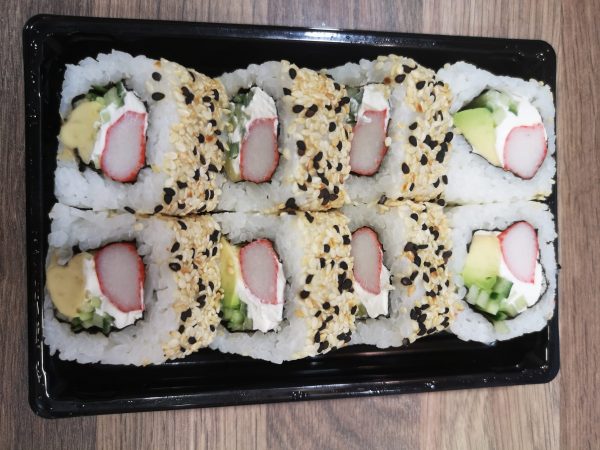 33. Frischkäse Cali. Roll mit Surimi