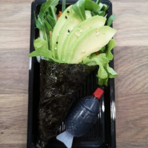 38. Veggie Handroll Temaki
