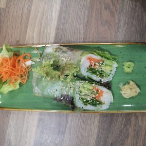 53. Veggie Verde Wraps