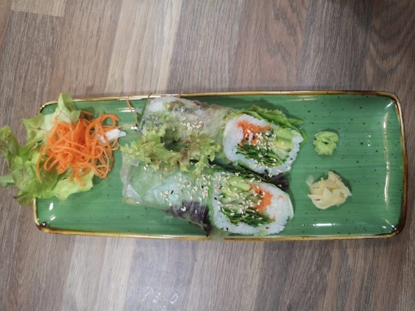 53. Veggie Verde Wraps