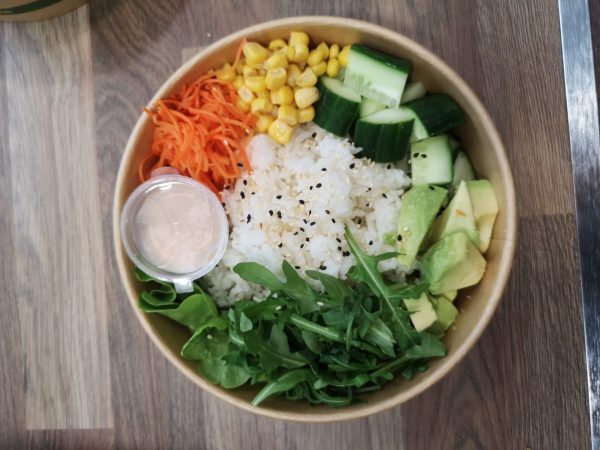 56. Veggie Poke Bowl